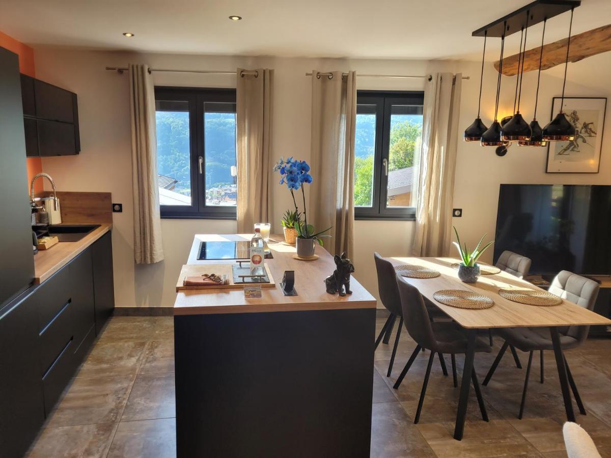 Giteduruisseau73, Heart Of French Alps Paradiski, Maison Entiere 80M2 Au Calme, 2 Chambres 2 Salles De Bain Avec Terrasse Et Garage بور سان موريس المظهر الخارجي الصورة