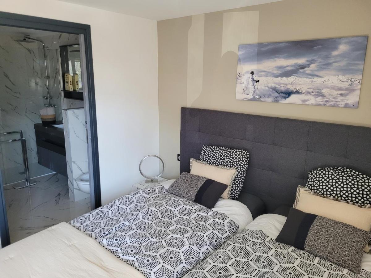 Giteduruisseau73, Heart Of French Alps Paradiski, Maison Entiere 80M2 Au Calme, 2 Chambres 2 Salles De Bain Avec Terrasse Et Garage بور سان موريس المظهر الخارجي الصورة